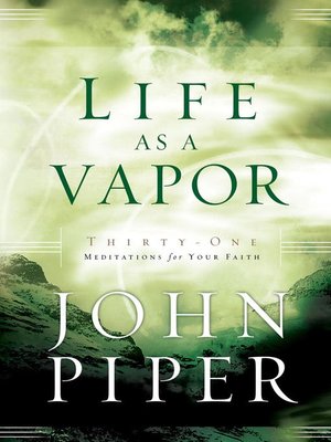 cover image of Life as a Vapor